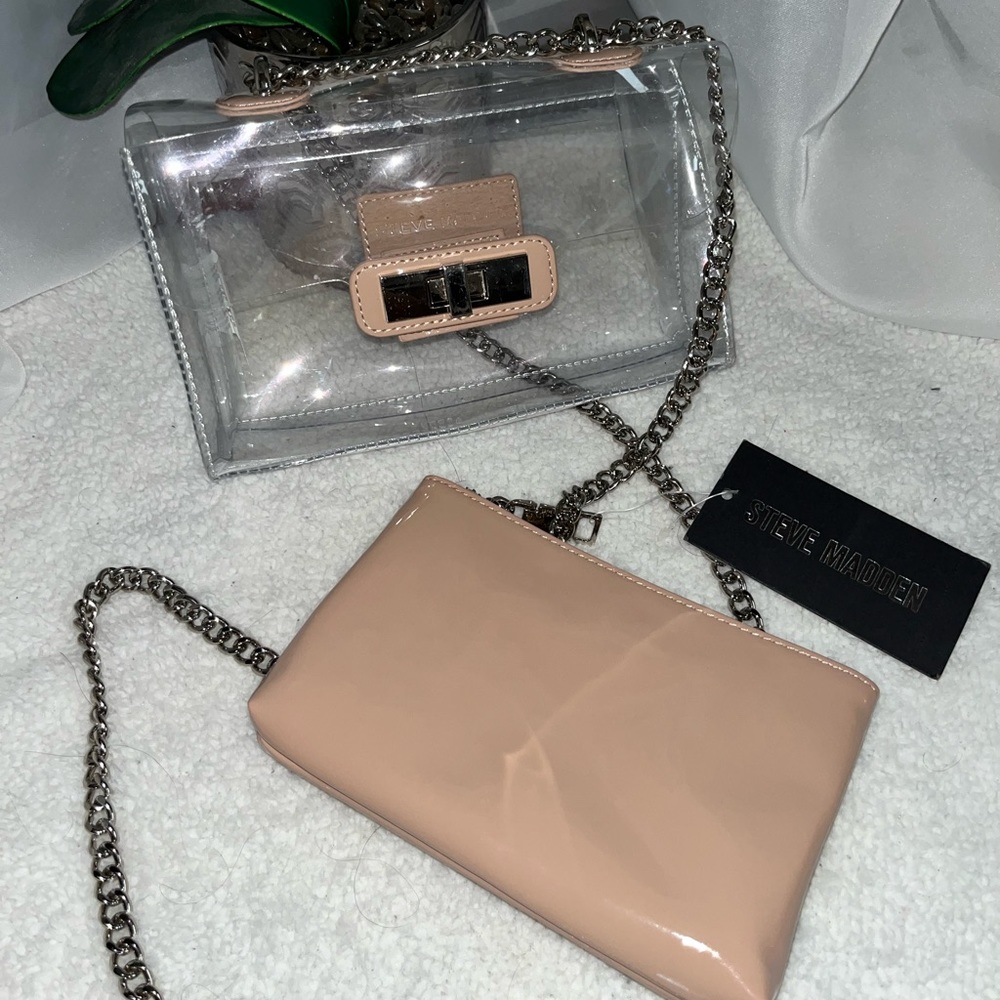 🟫Steve Madden Clear Crossbody Bag 🟫